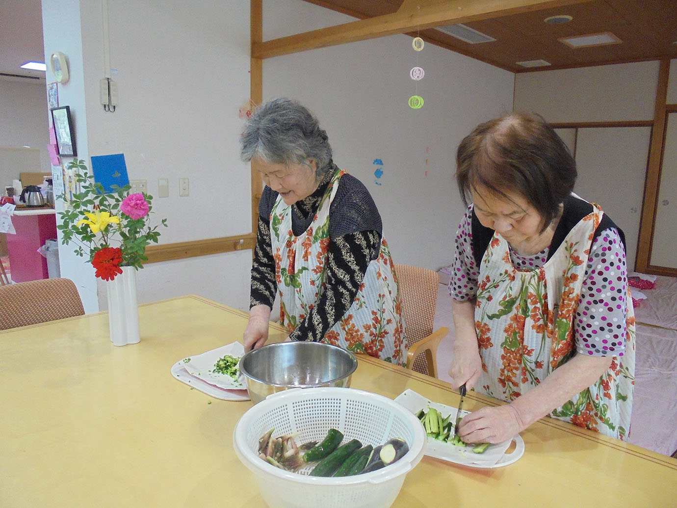 すいか割り、だしつくり