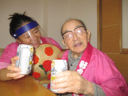 ビアガーデン＆スイカ割り