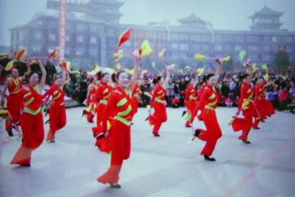吉林省白城市　広場舞の風景